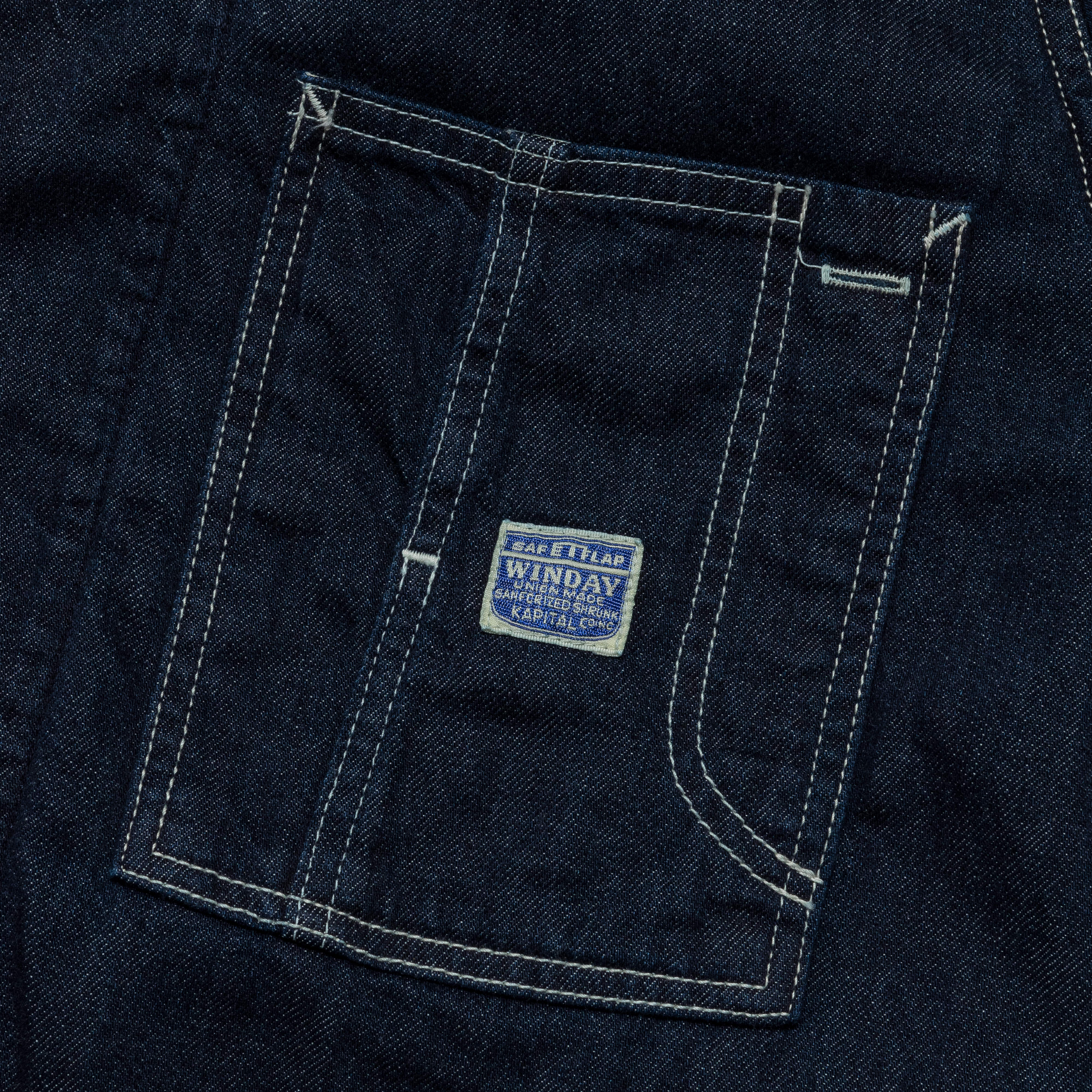 8oz Denim Lined CACTUS Coverall (O/W) - Indigo