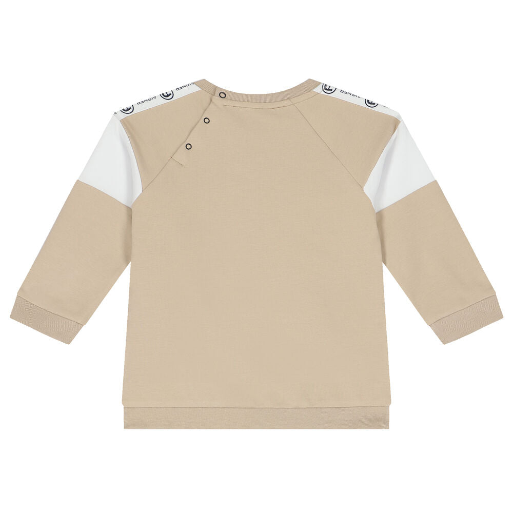 Aginer Sweater Logolight Brown