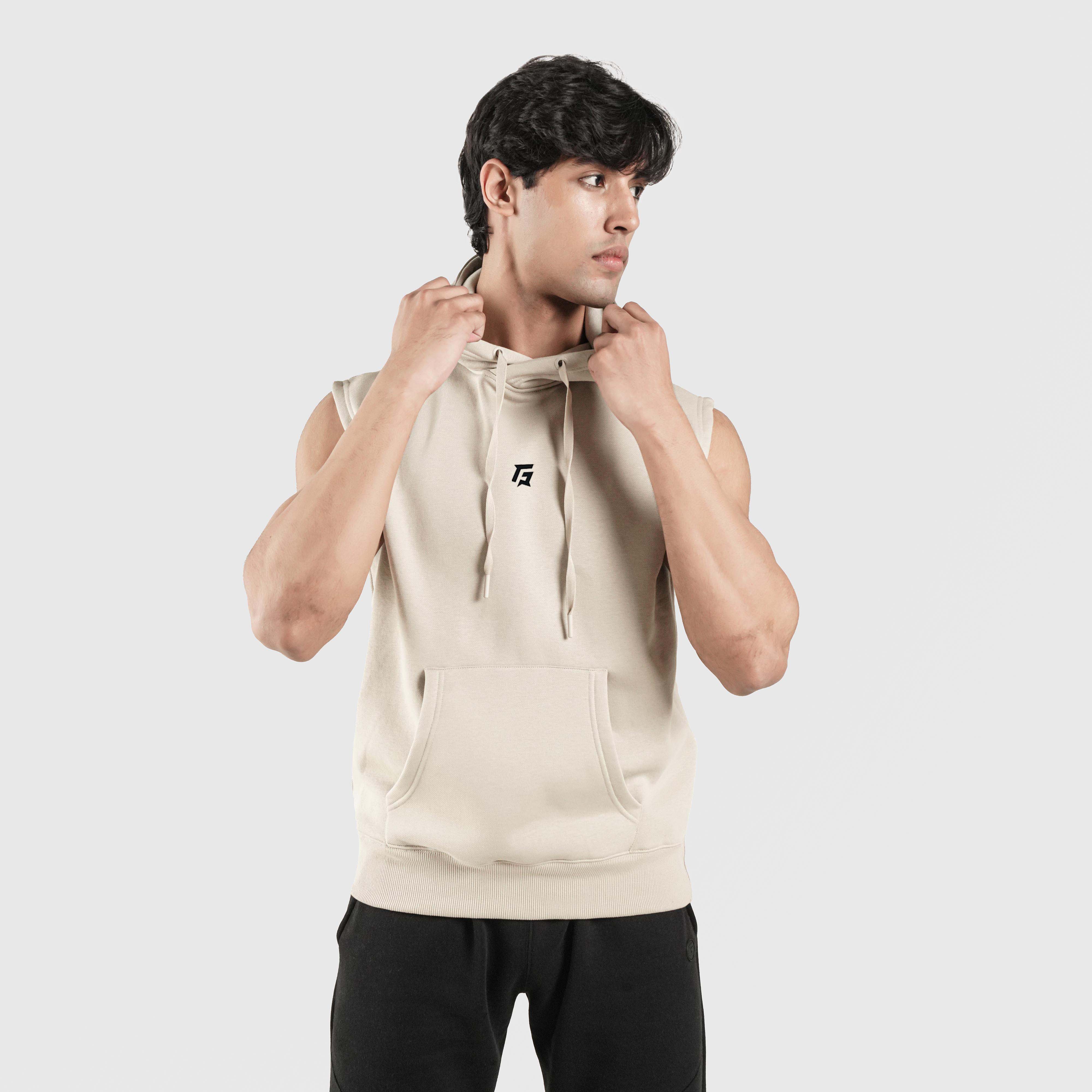 Arm Freedom Hoodie (Beige)