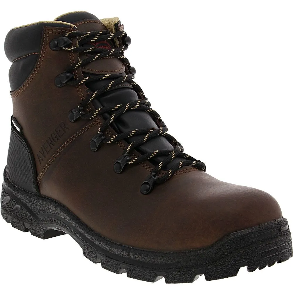 Avenger Work Boots Builder Safety Toe Work Boots - Mens