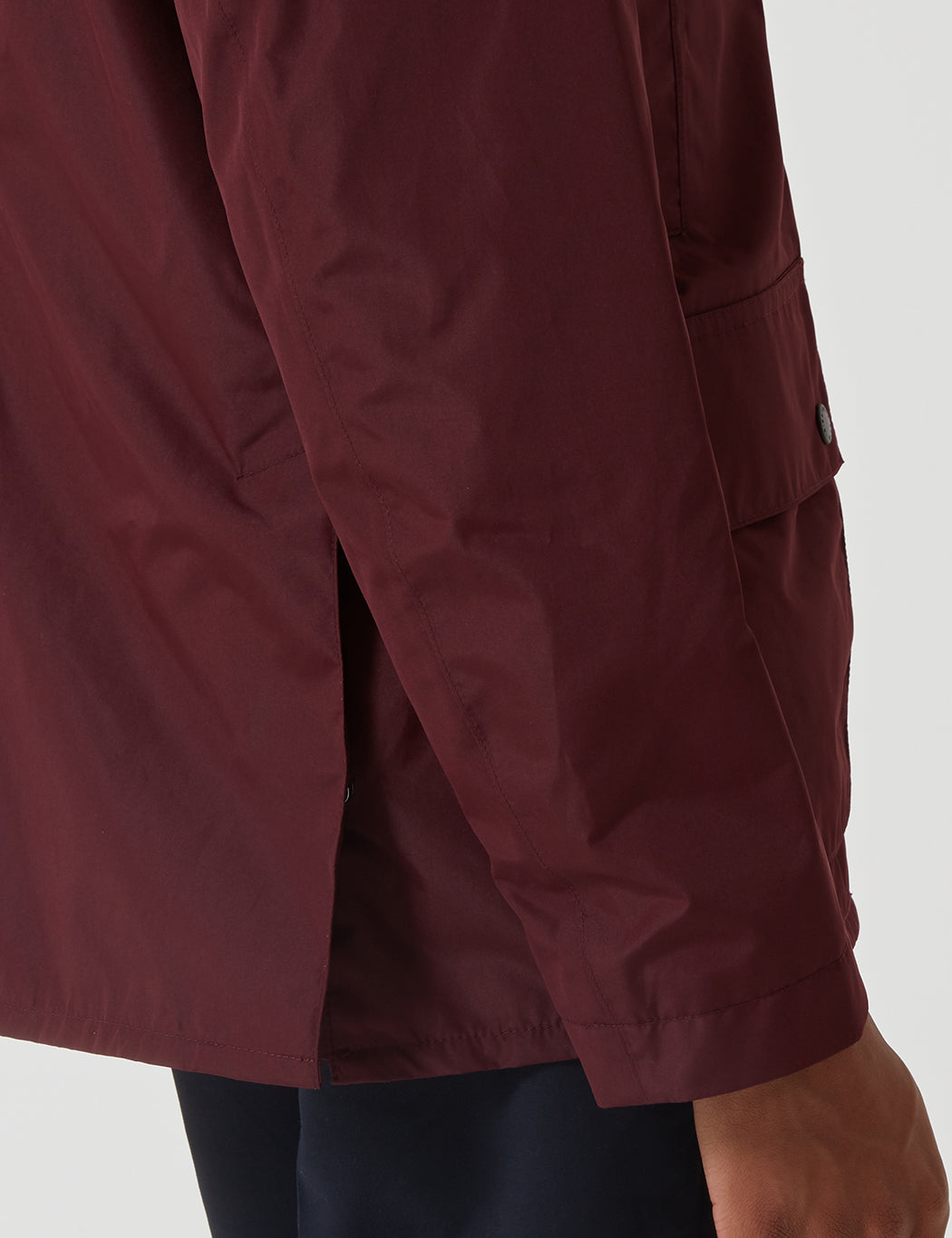 Barbour Ashbrooke Jacket - Bordeaux Burgundy