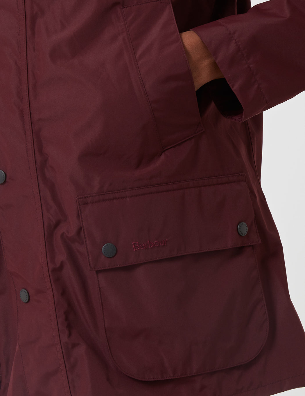 Barbour Ashbrooke Jacket - Bordeaux Burgundy