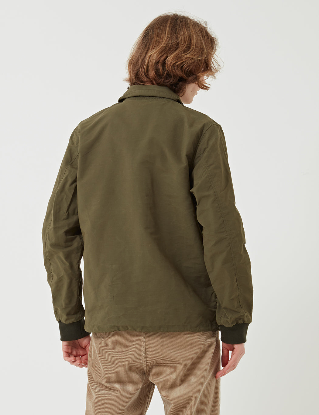 Barbour Reel Casual Coach Jacket - Fern Green