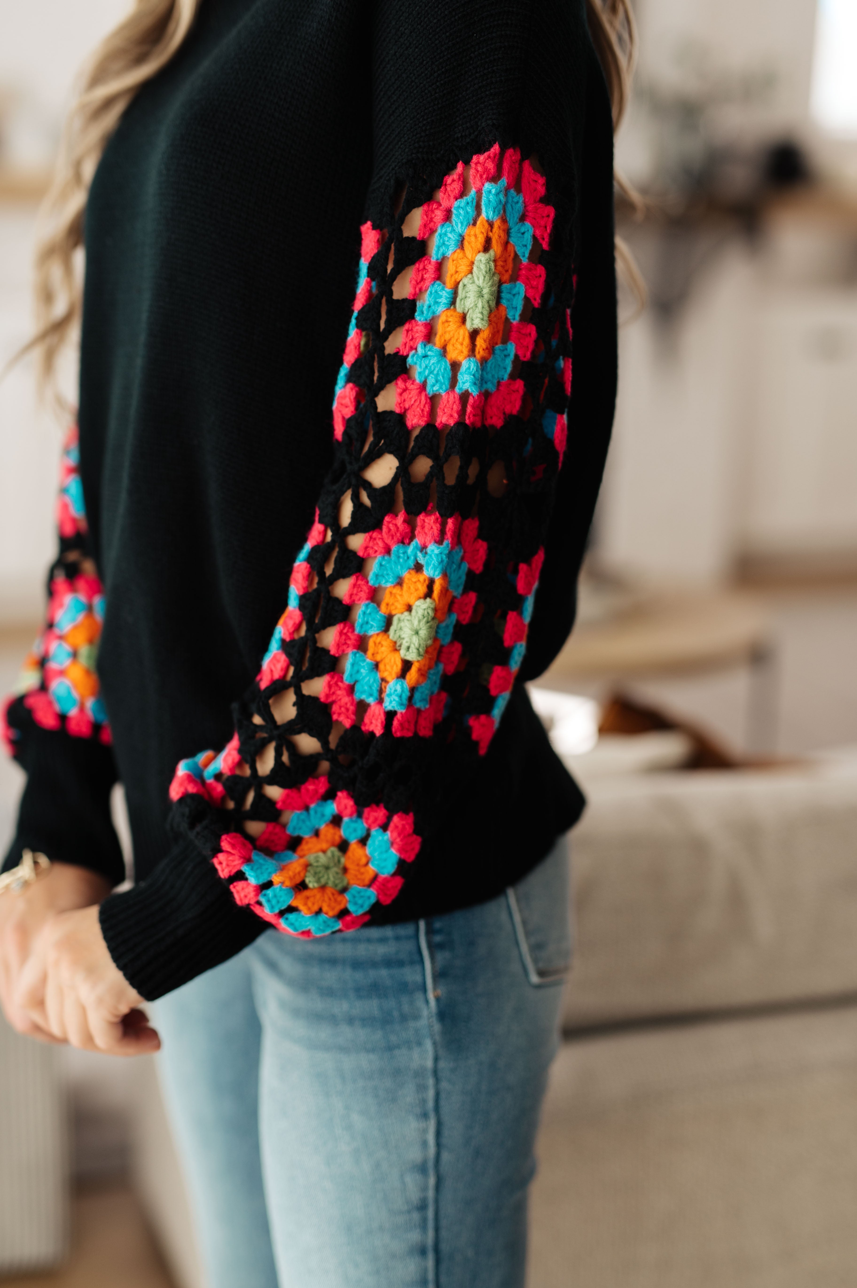 Best Crochet Accent Sweater