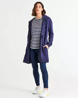 Betty Basics Anorak Sweat Jacket - Blue