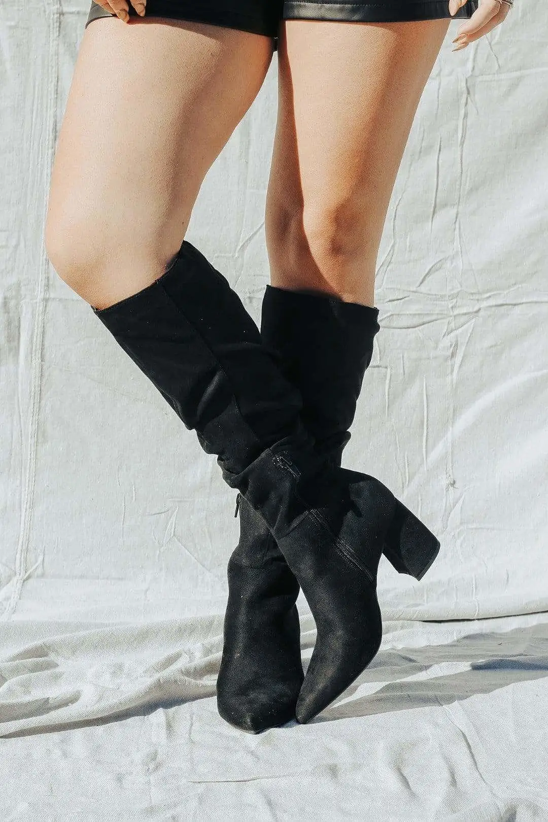 Black Swing My Way Boots