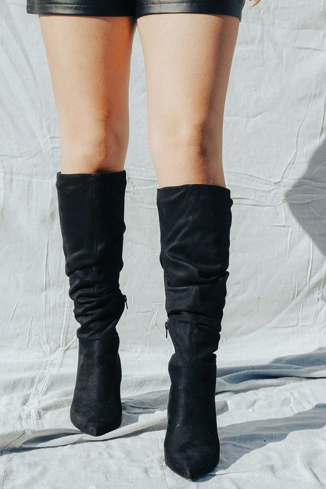 Black Swing My Way Boots