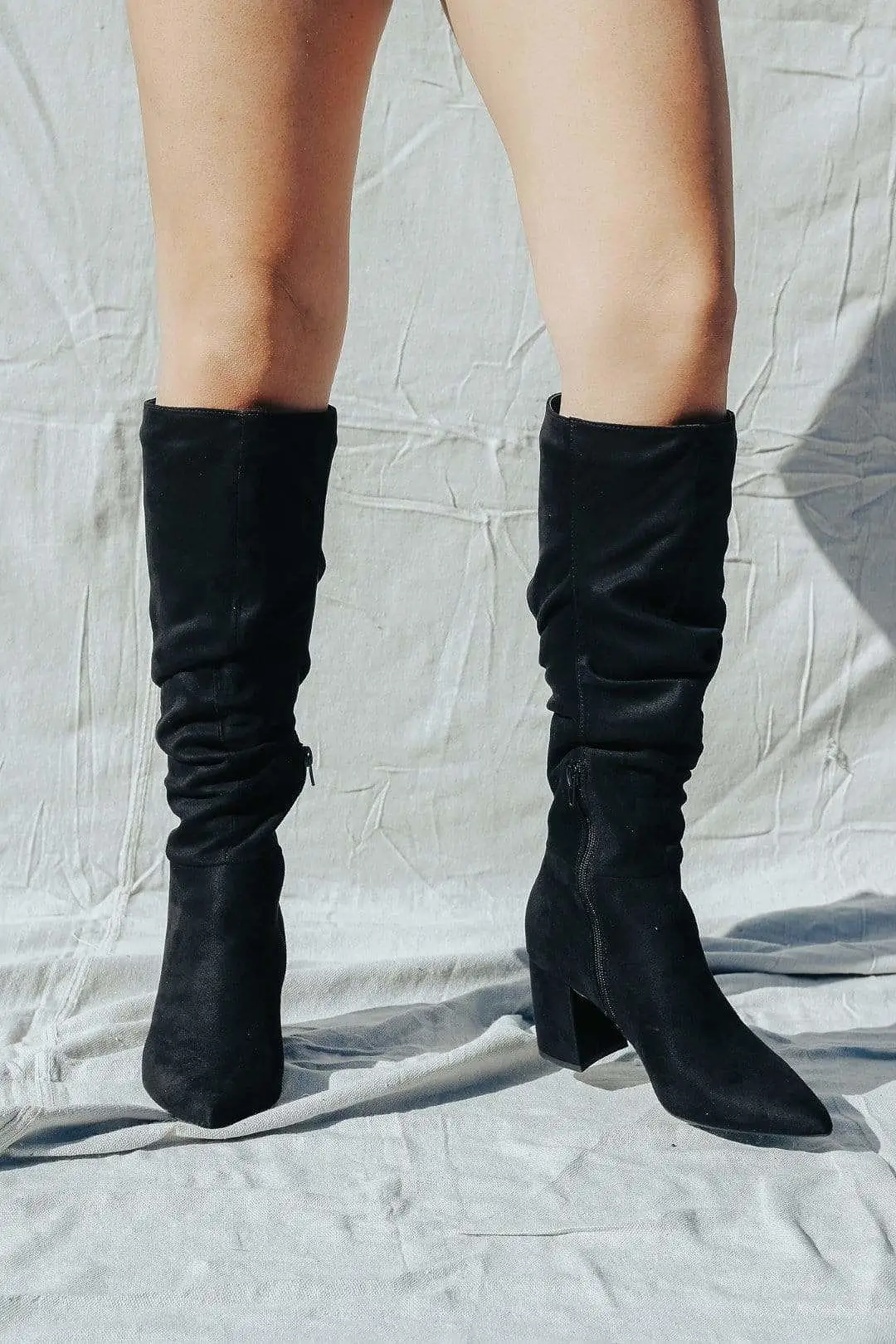 Black Swing My Way Boots