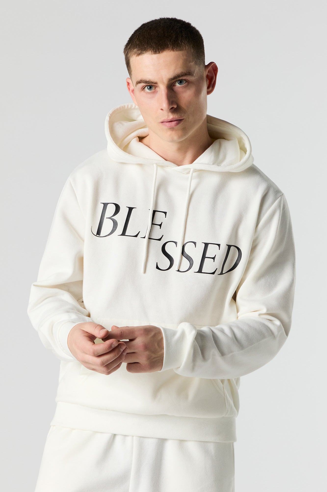 Blessed Graphic Fleece Hoodie