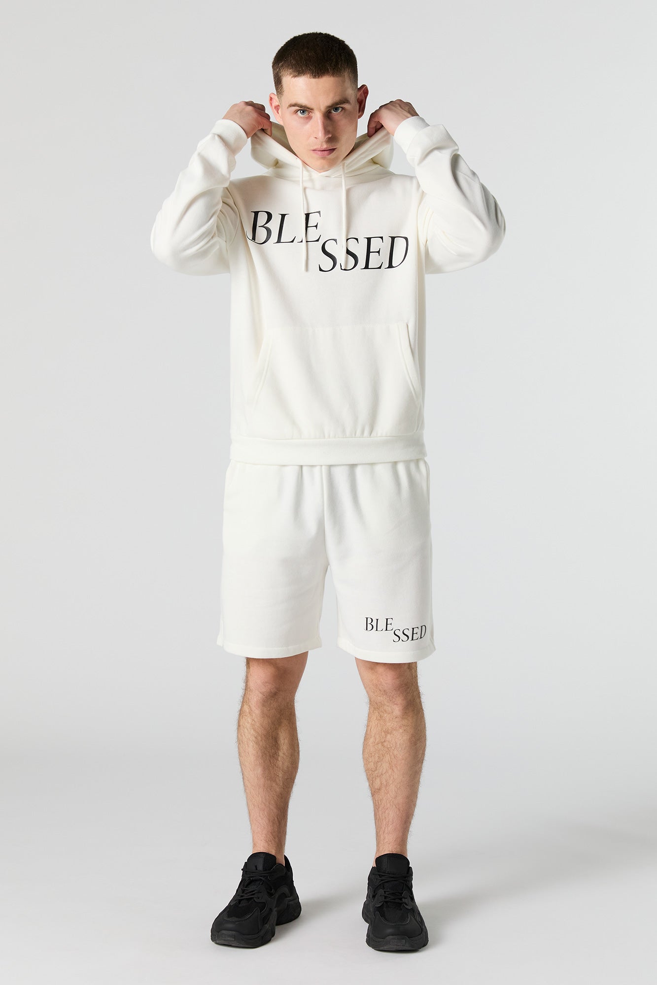 Blessed Graphic Fleece Hoodie