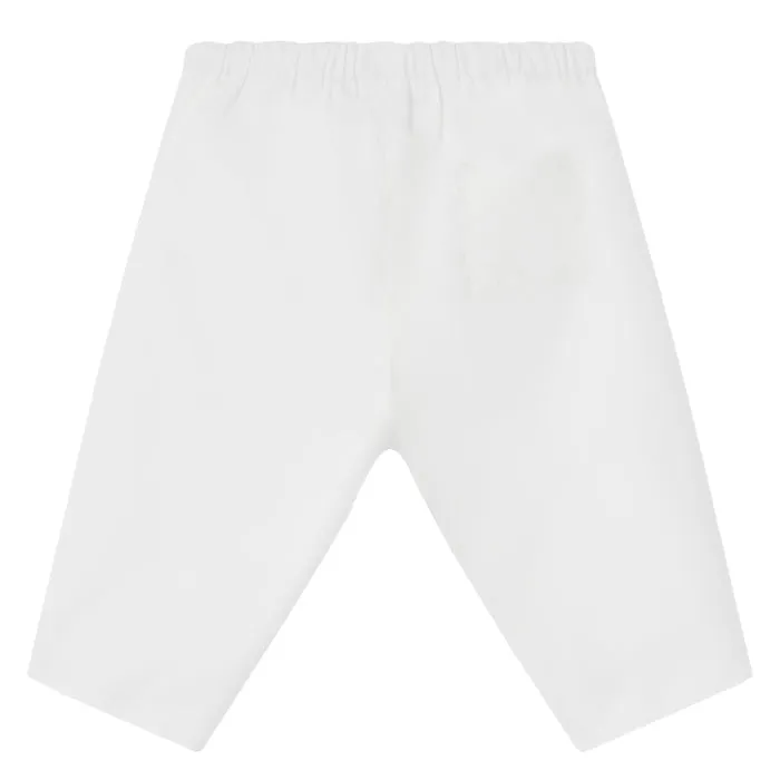 Bonpoint Baby Dandy Pants Milk White