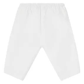 Bonpoint Baby Dandy Pants Milk White