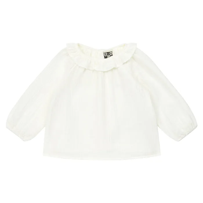 Bonton Baby Mamour Blouse Cream