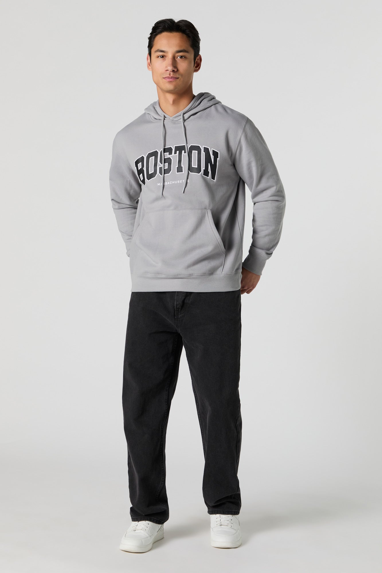 Boston Graphic Fleece Hoodie