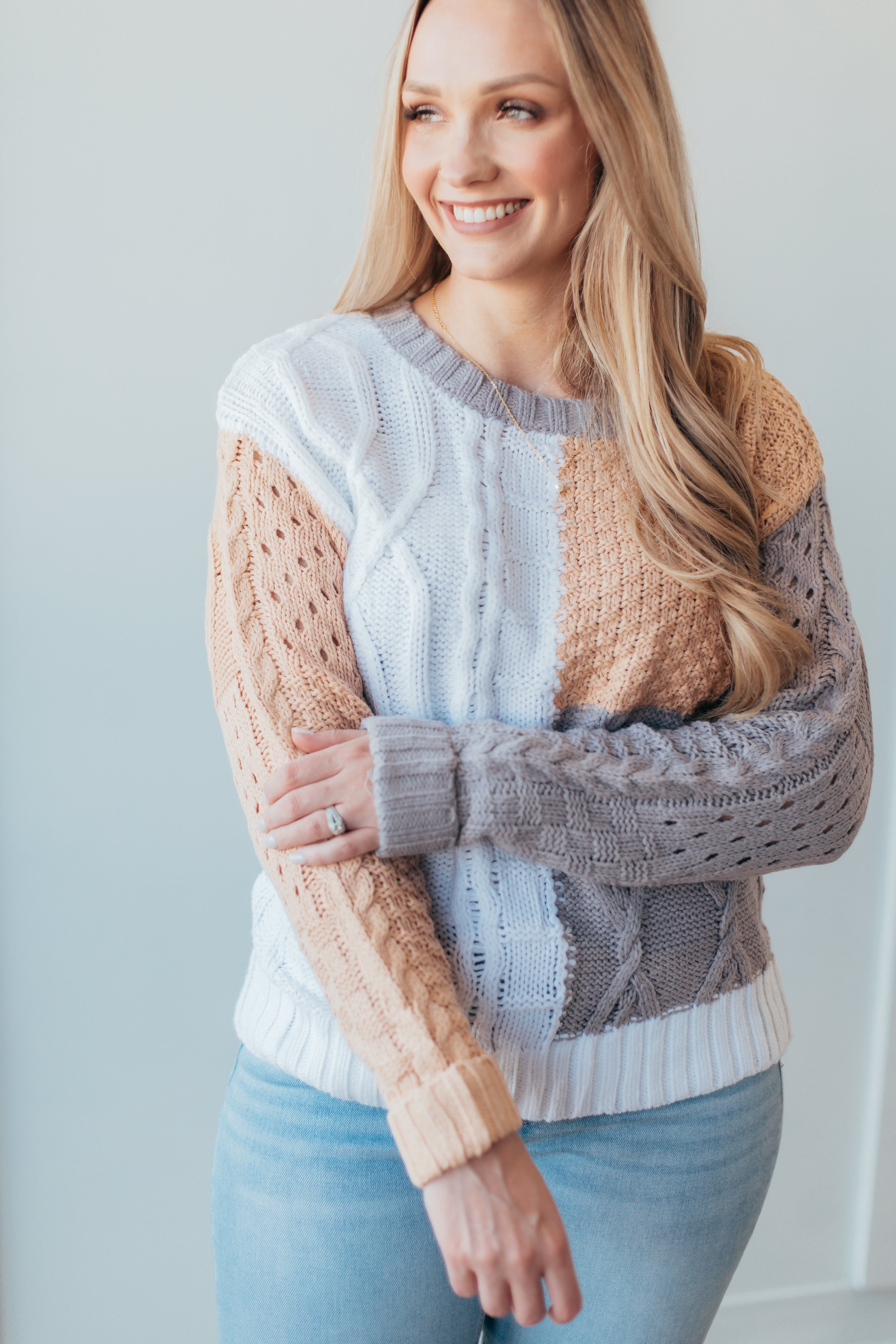 Butte Color Block Sweater