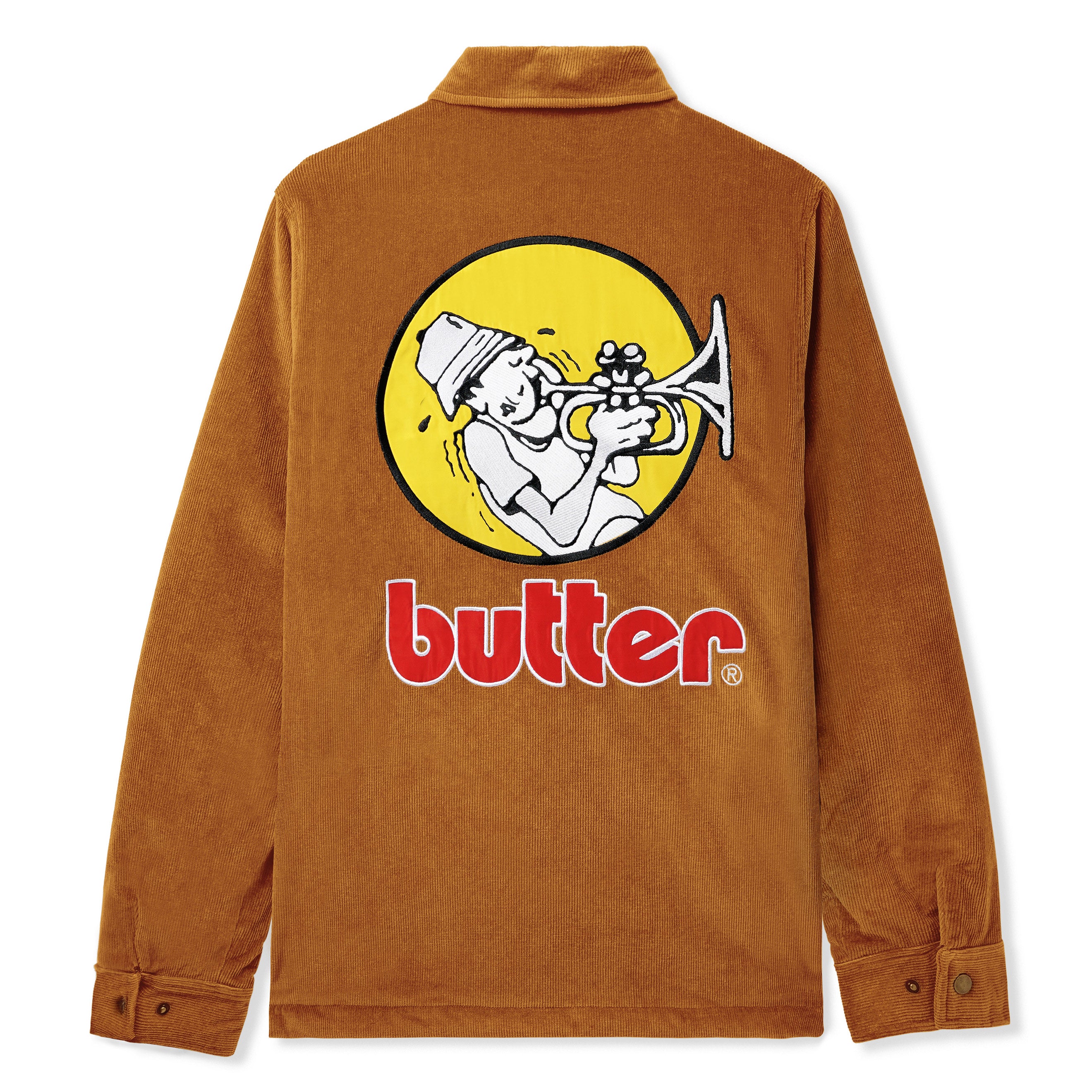 Butter Goods Brass Corduroy Jacket Rust