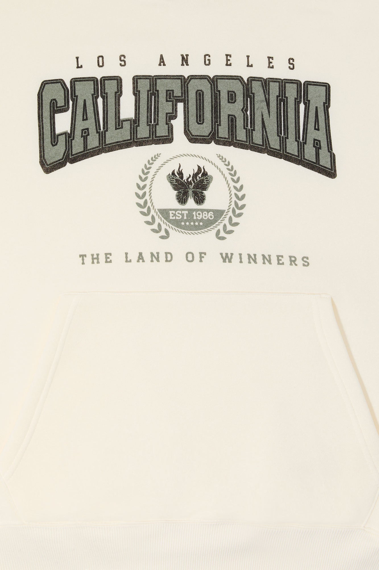 California Graphic Fleece Hoodie