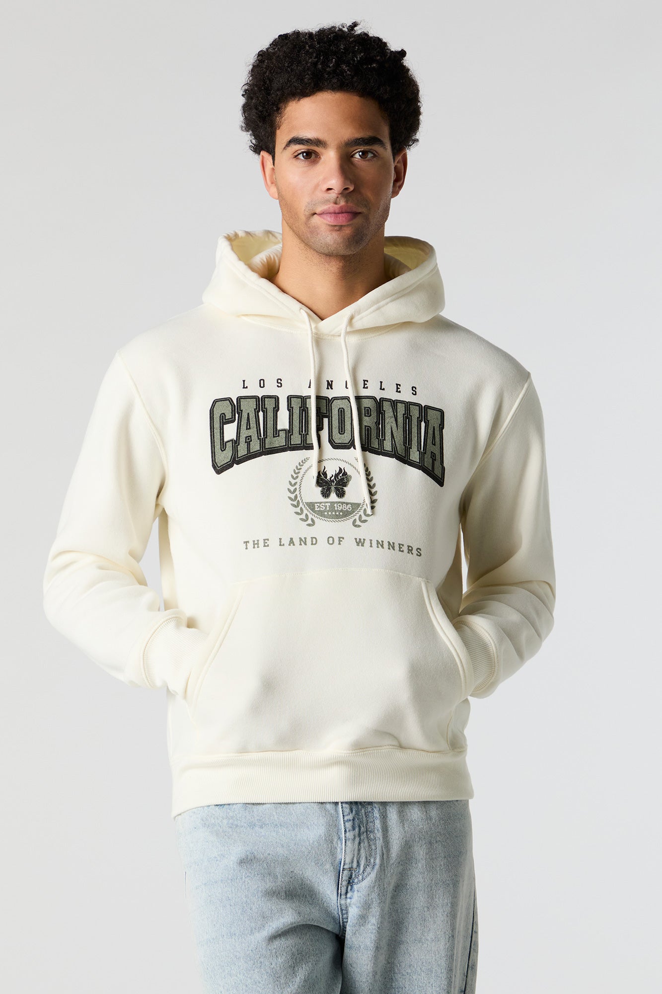 California Graphic Fleece Hoodie