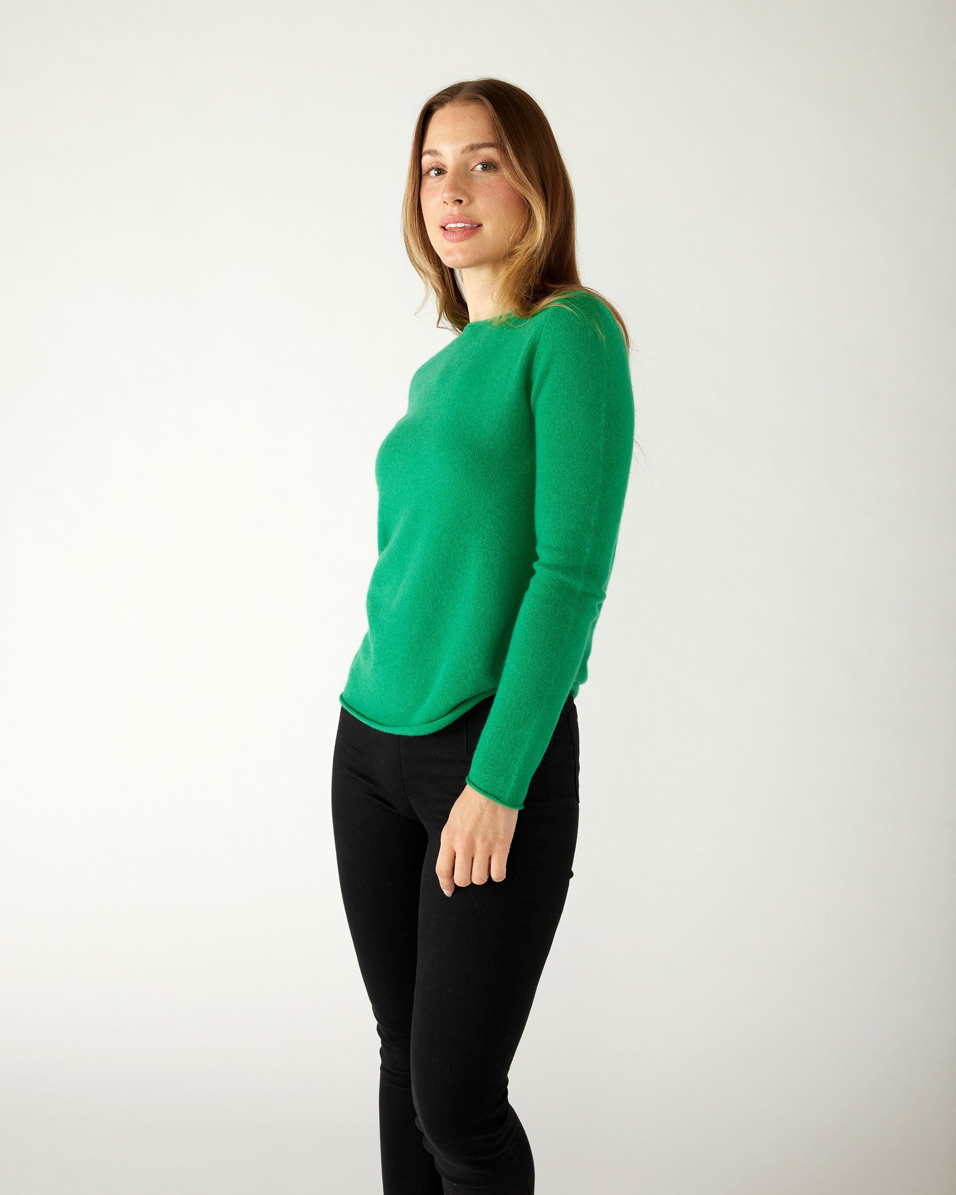 Carmel Fitted Cashmere Sweater