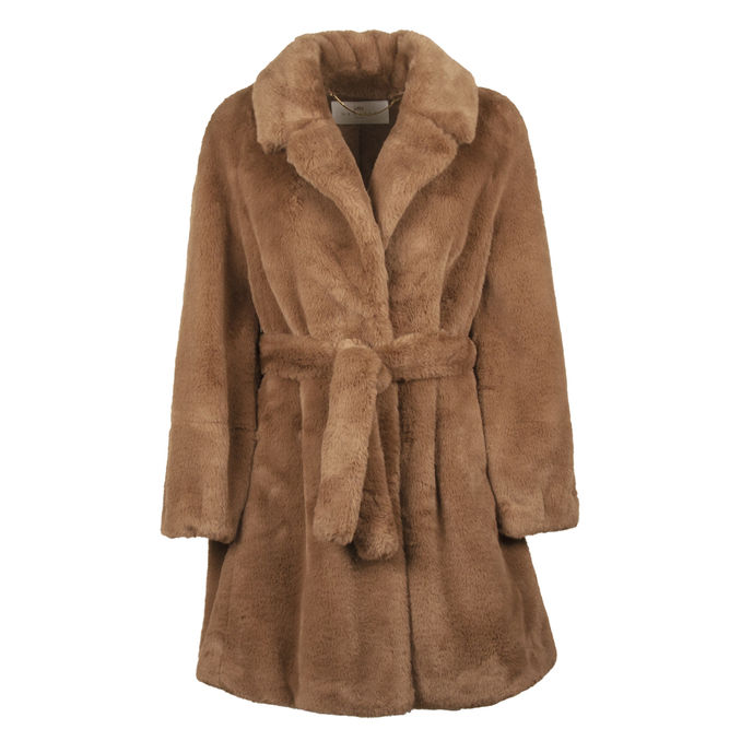 COAT PATRIZIA Woman Noisette