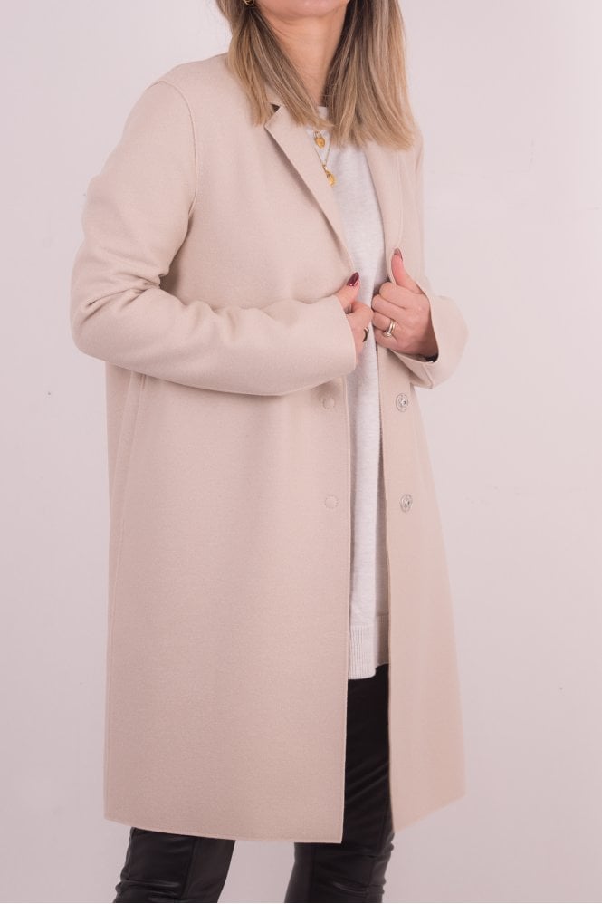 Cocoon Coat in Cream    