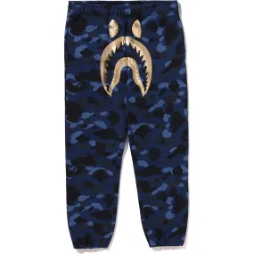 COLOR CAMO SHARK SWEAT PANTS MENS