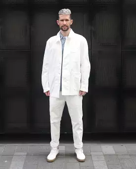 COVERALL JACKET / OFF WHITE