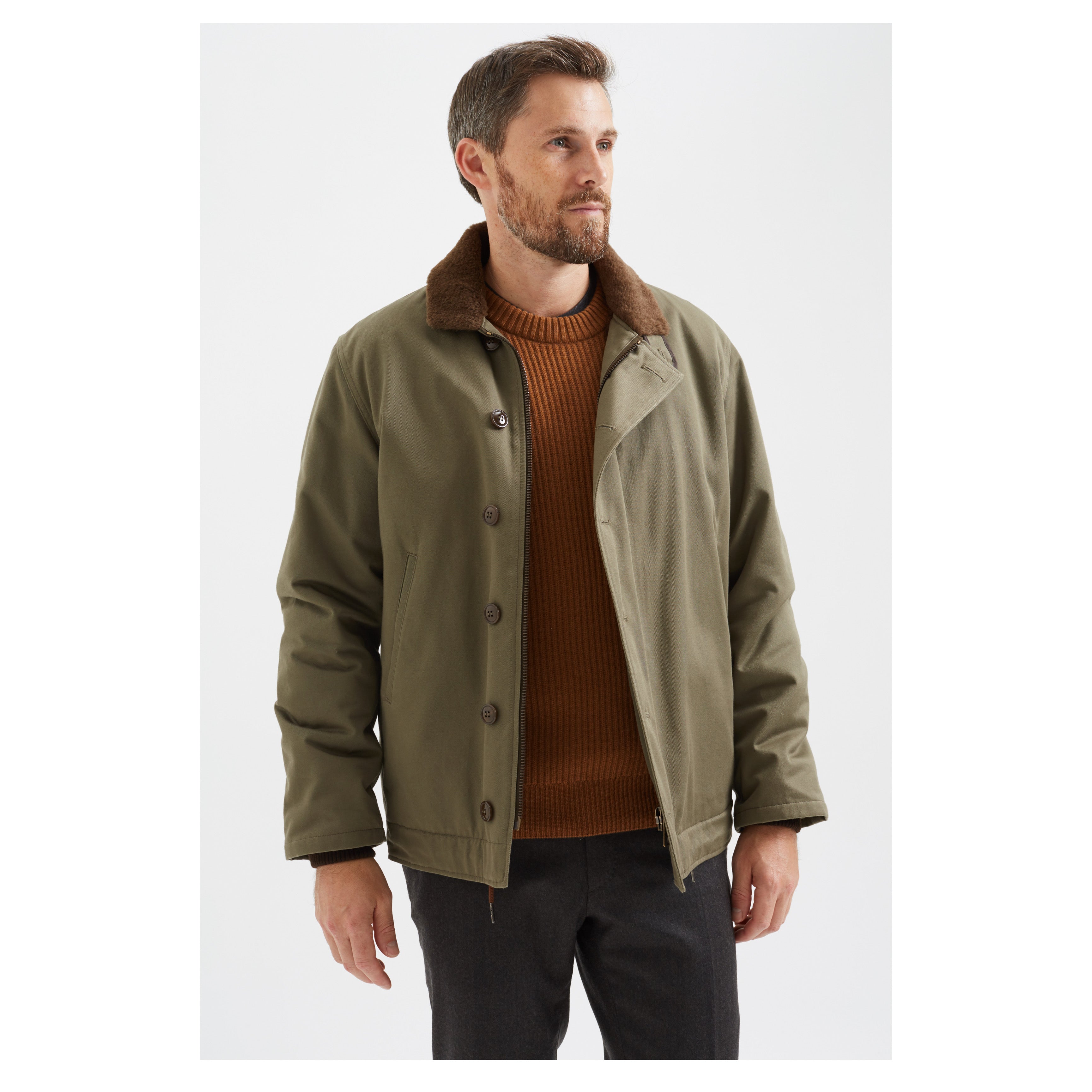 DECK JACKET KHAKI