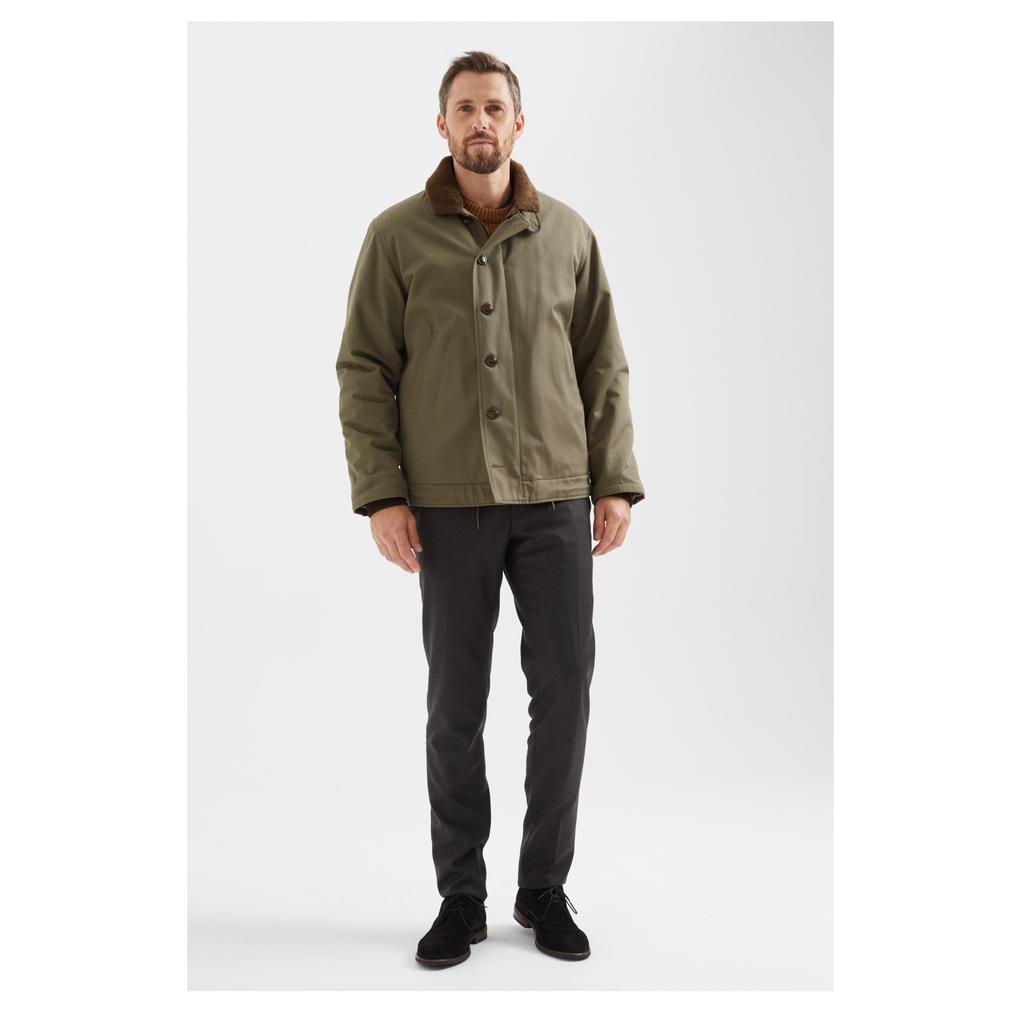 DECK JACKET KHAKI