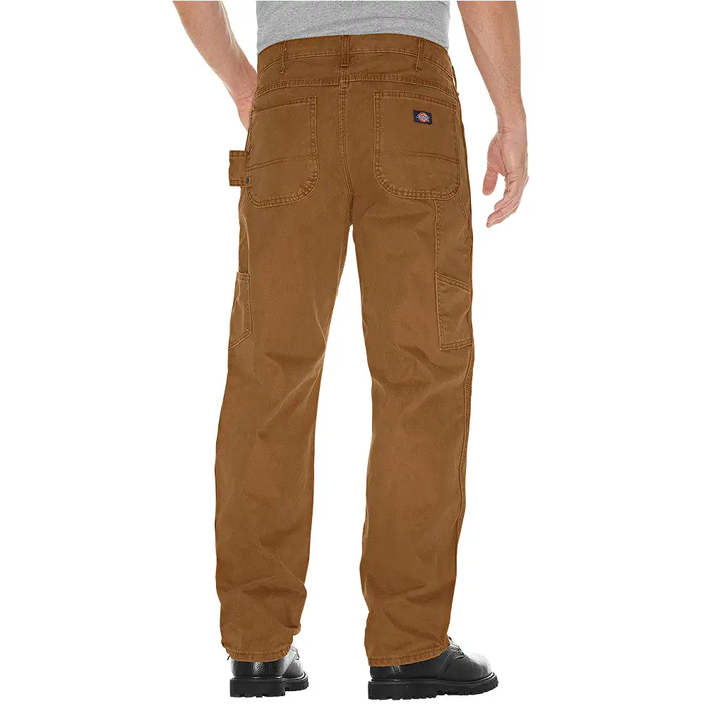 Dickies Sanded Duck Carpenter Work Safety Pant DU336 - Brown Duck