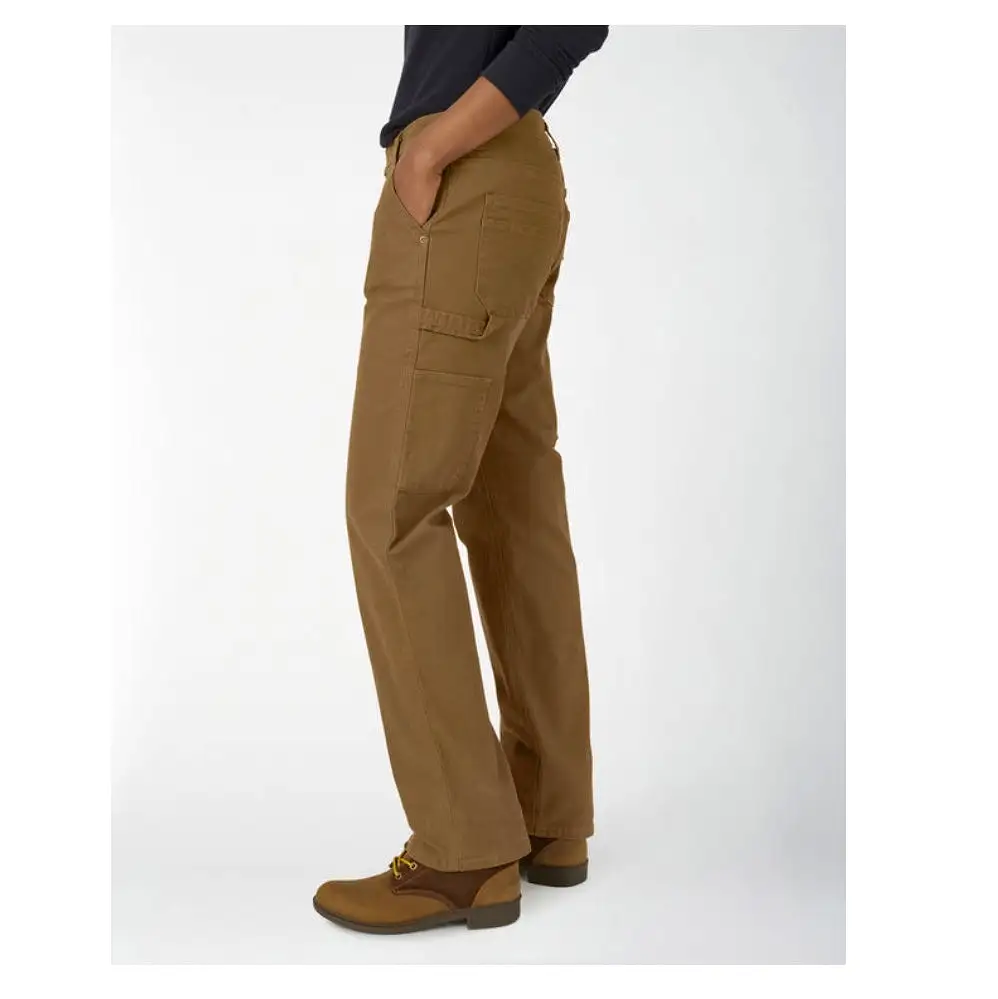 Dickies Stretch Duck Women's Carpenter Work Pant FD2700 - Brown