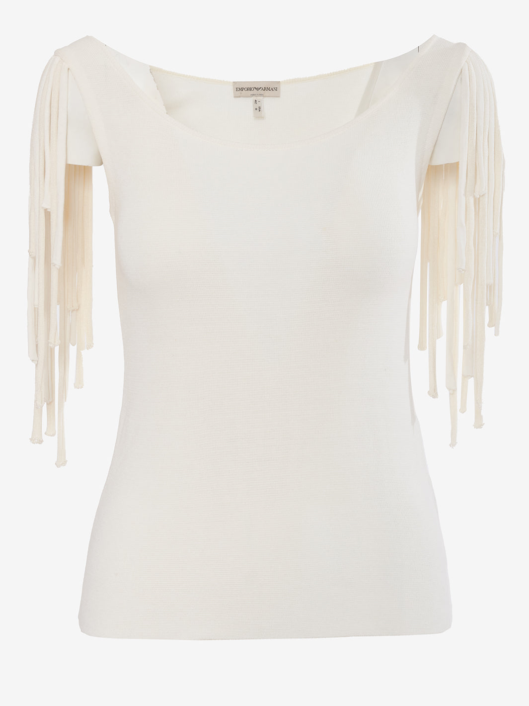 Emporio Armani Fringed Sweater