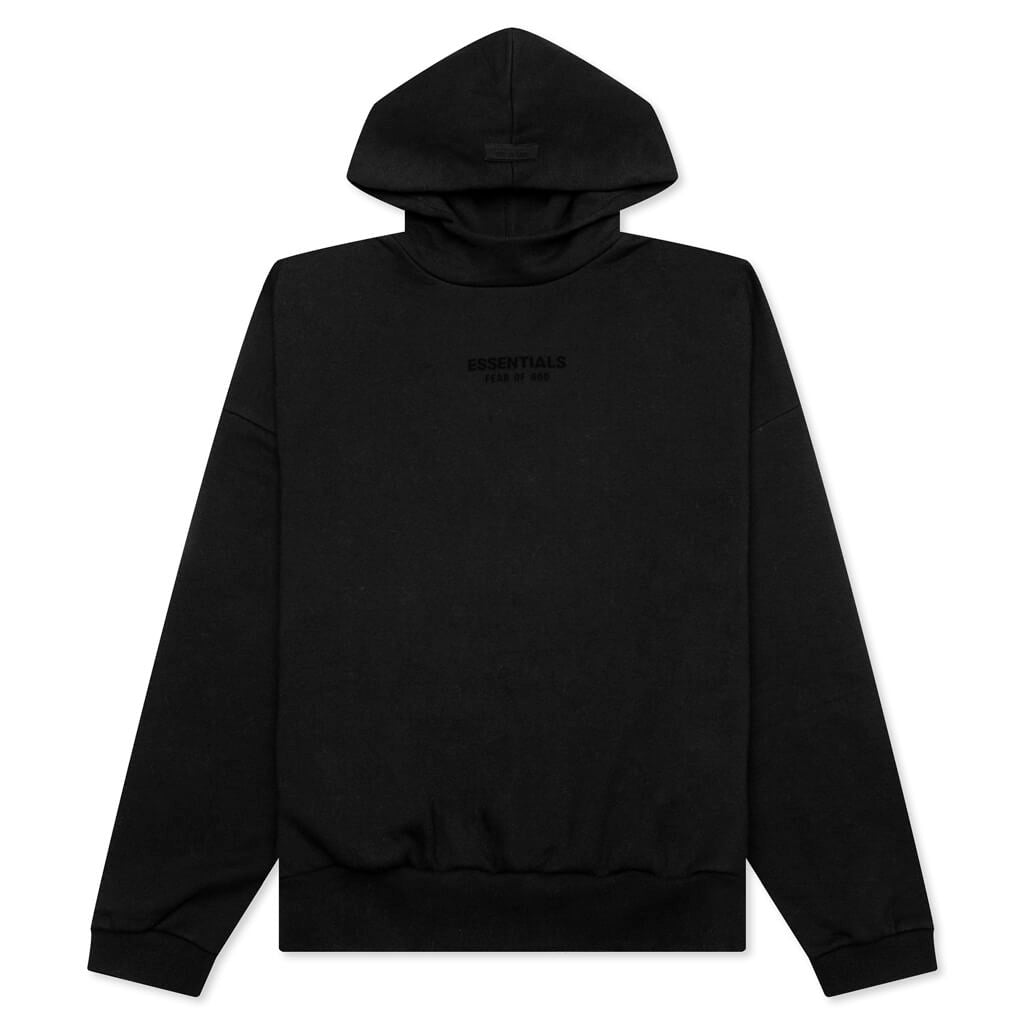 Essential Hoodie - Jet Black