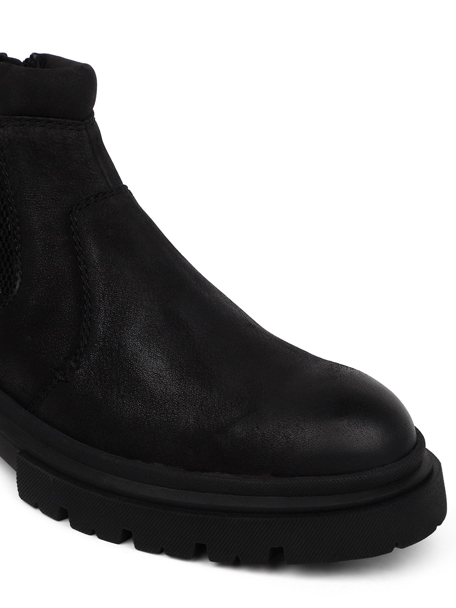 Ezok Black Stan Casual Boots Shoes