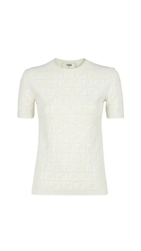 FF Viscose Sweater - White