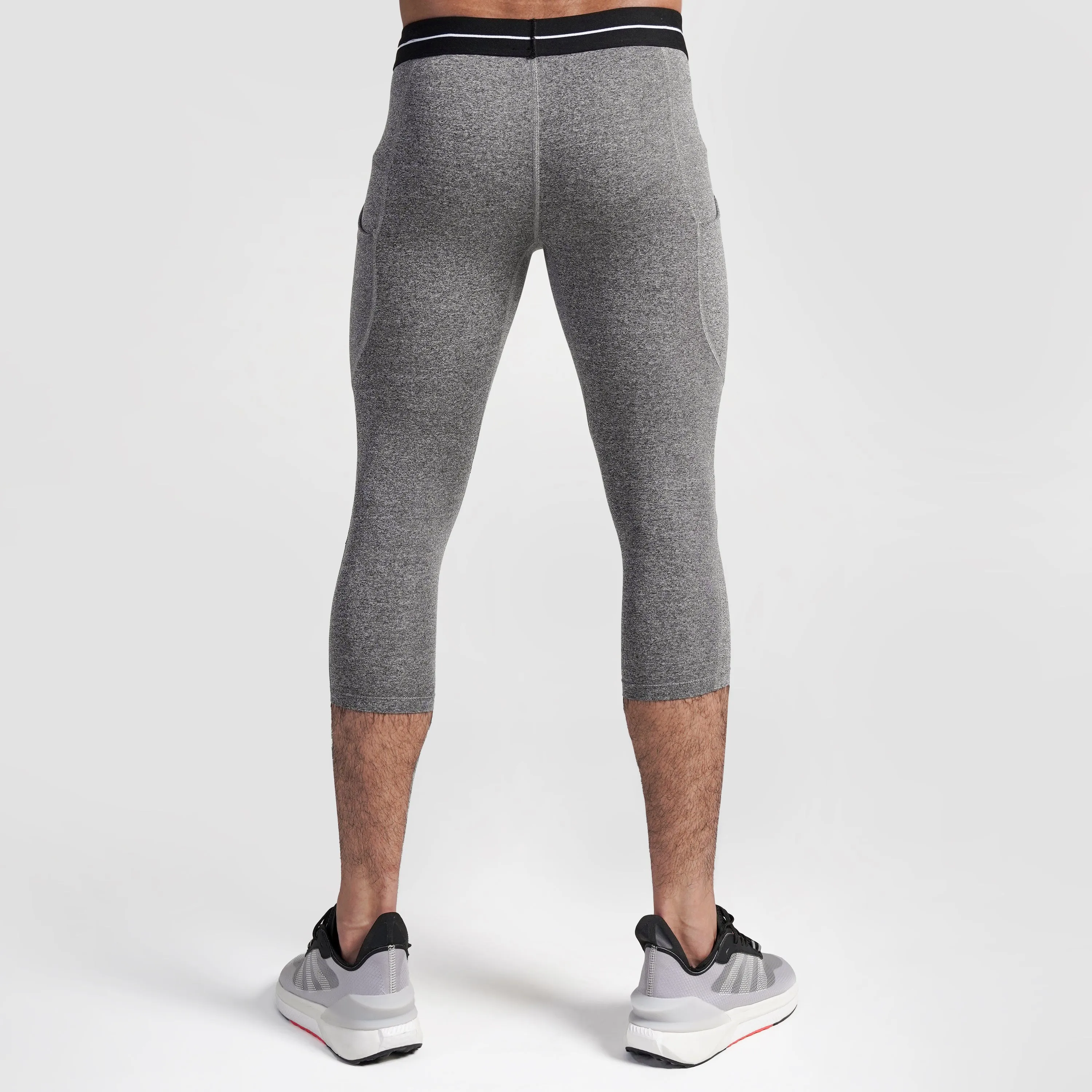 GA Compression 3/4 Pants (Grey)