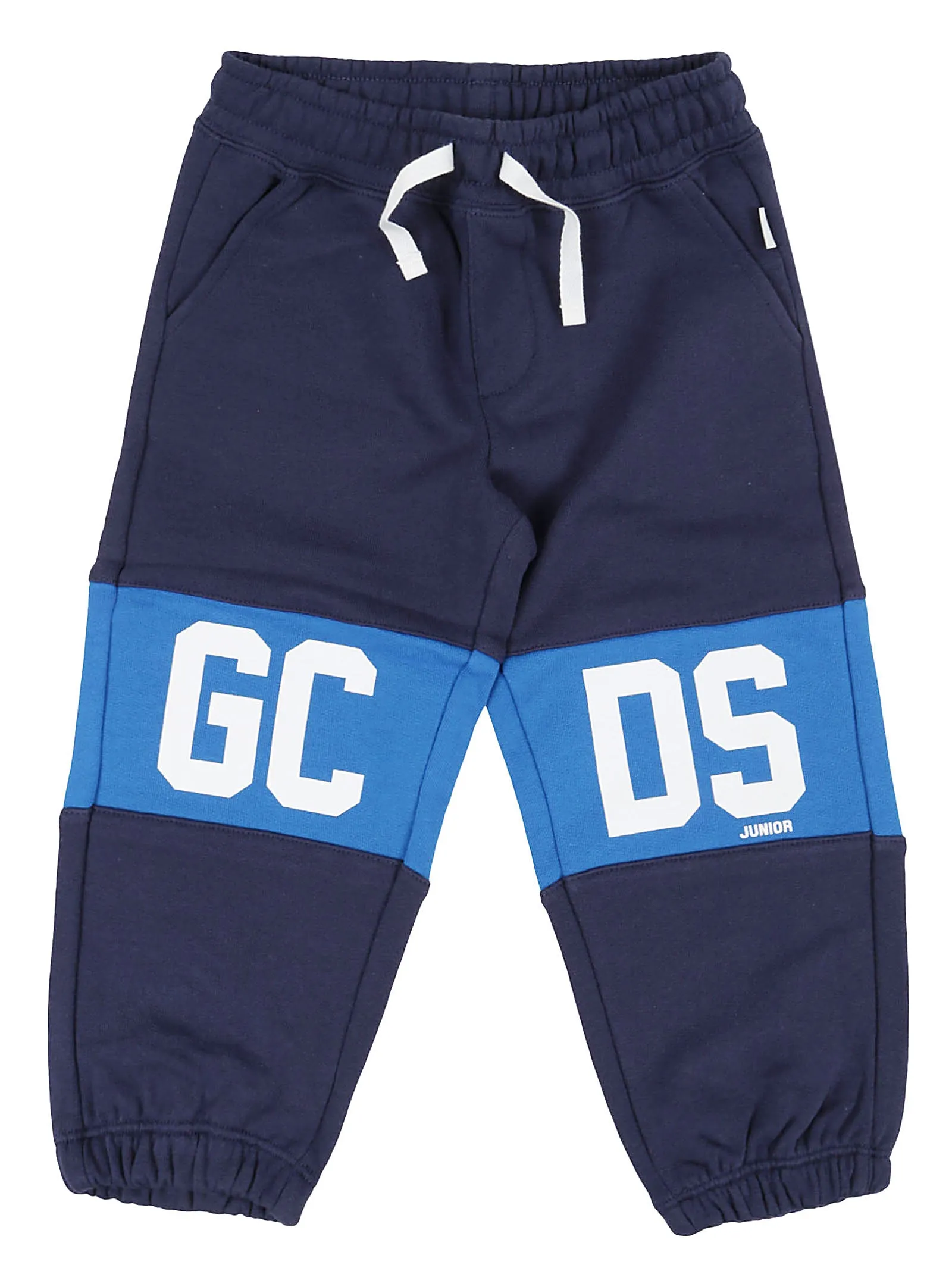 GCDS Kids Logo Printed Drawstring Pants