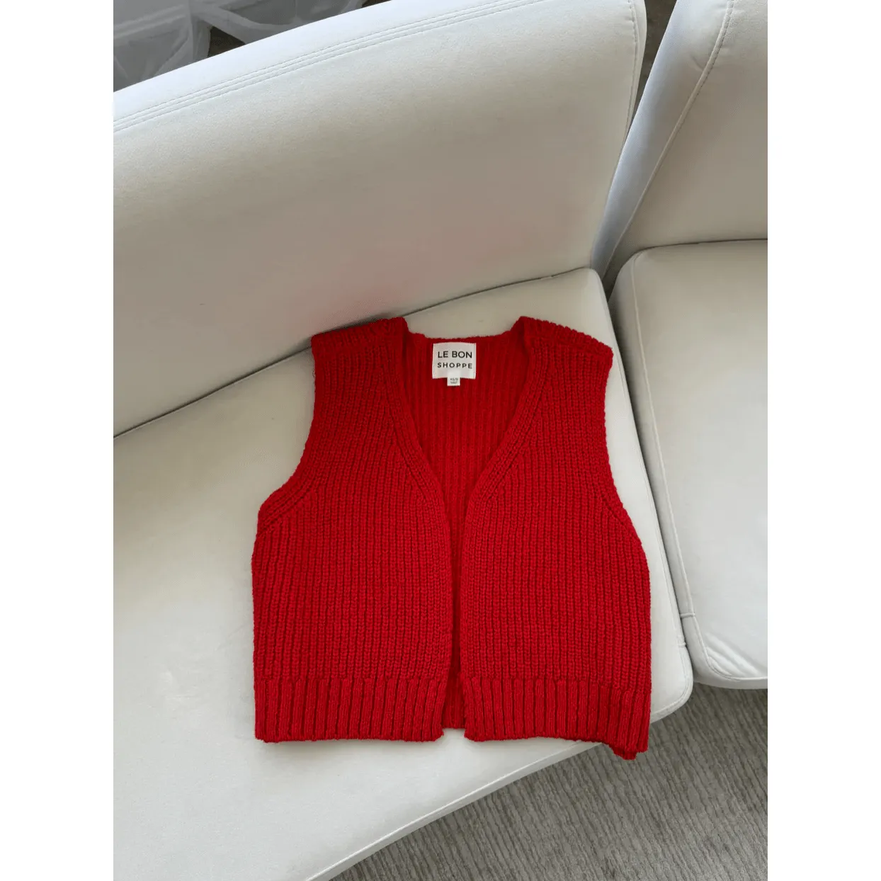 Granny Cotton Sweater Vest