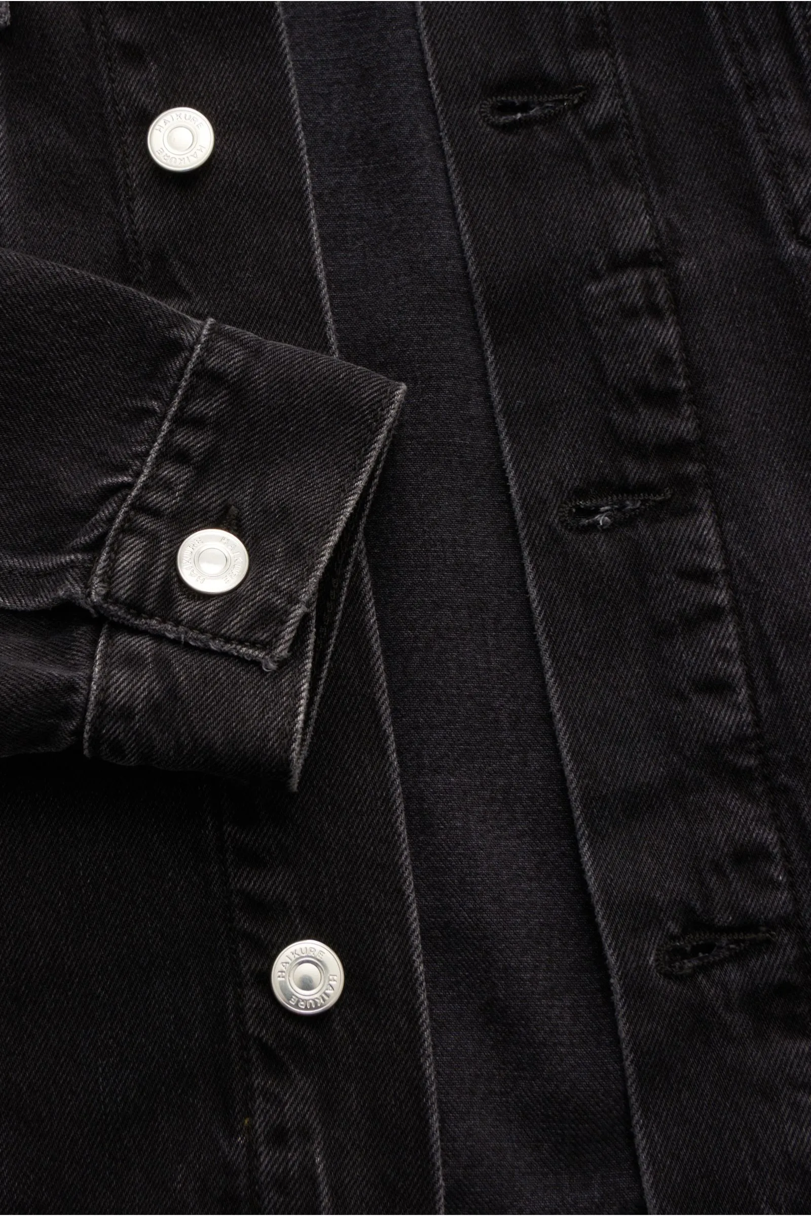 HAIKURE denim jacket anthracite