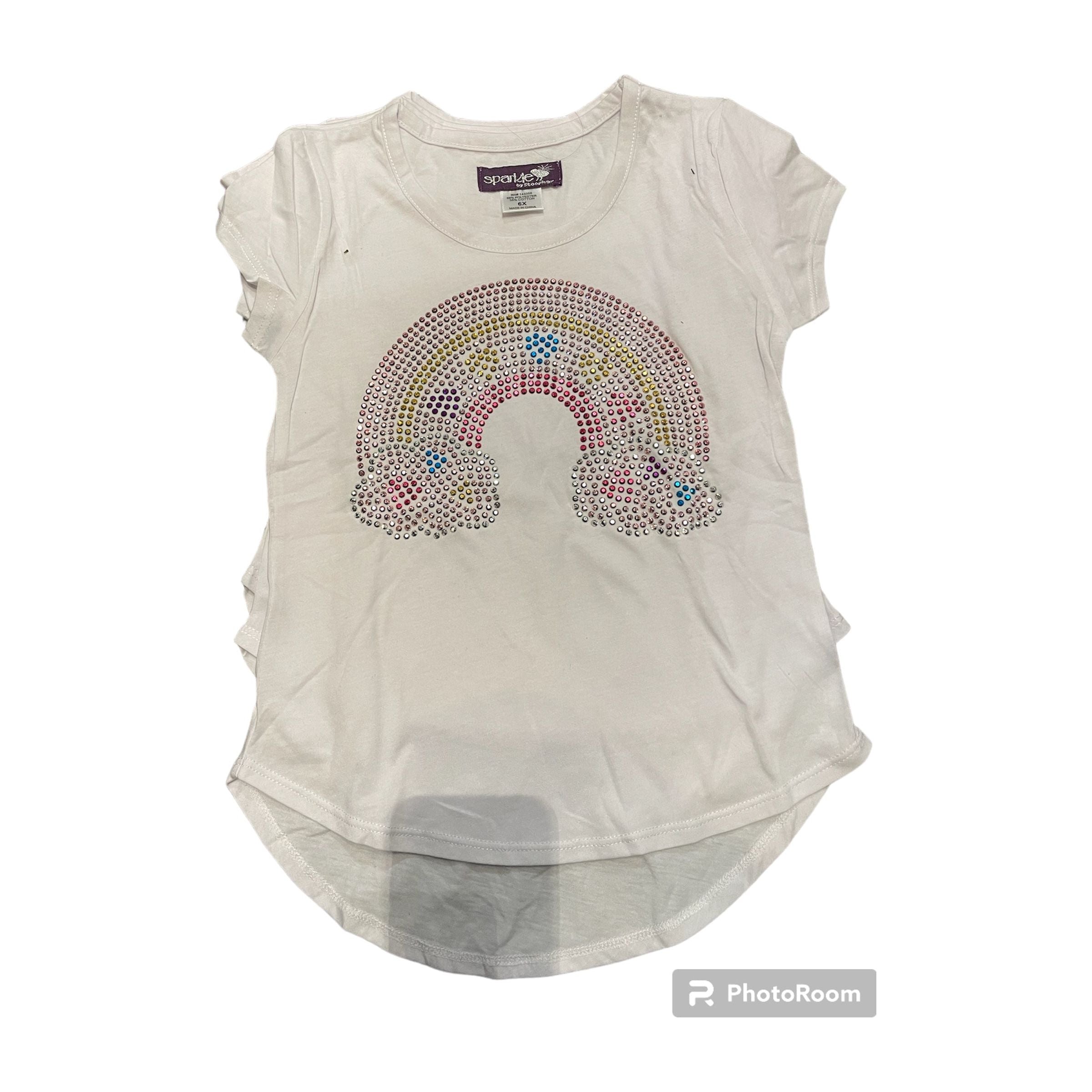 heart rainbow t-shirt