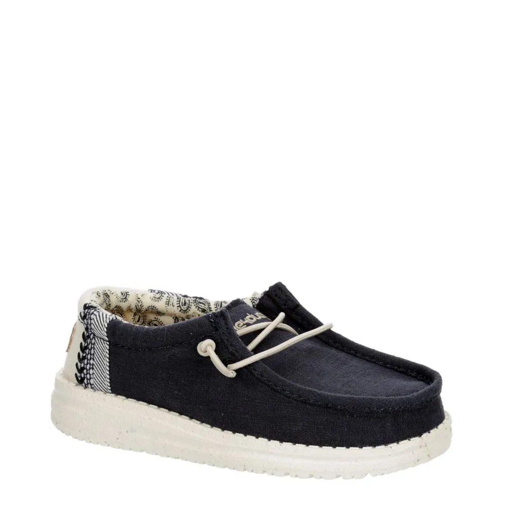 HEYDUDE  BOYS TODDLER WALLY SLIP ON SNEAKER