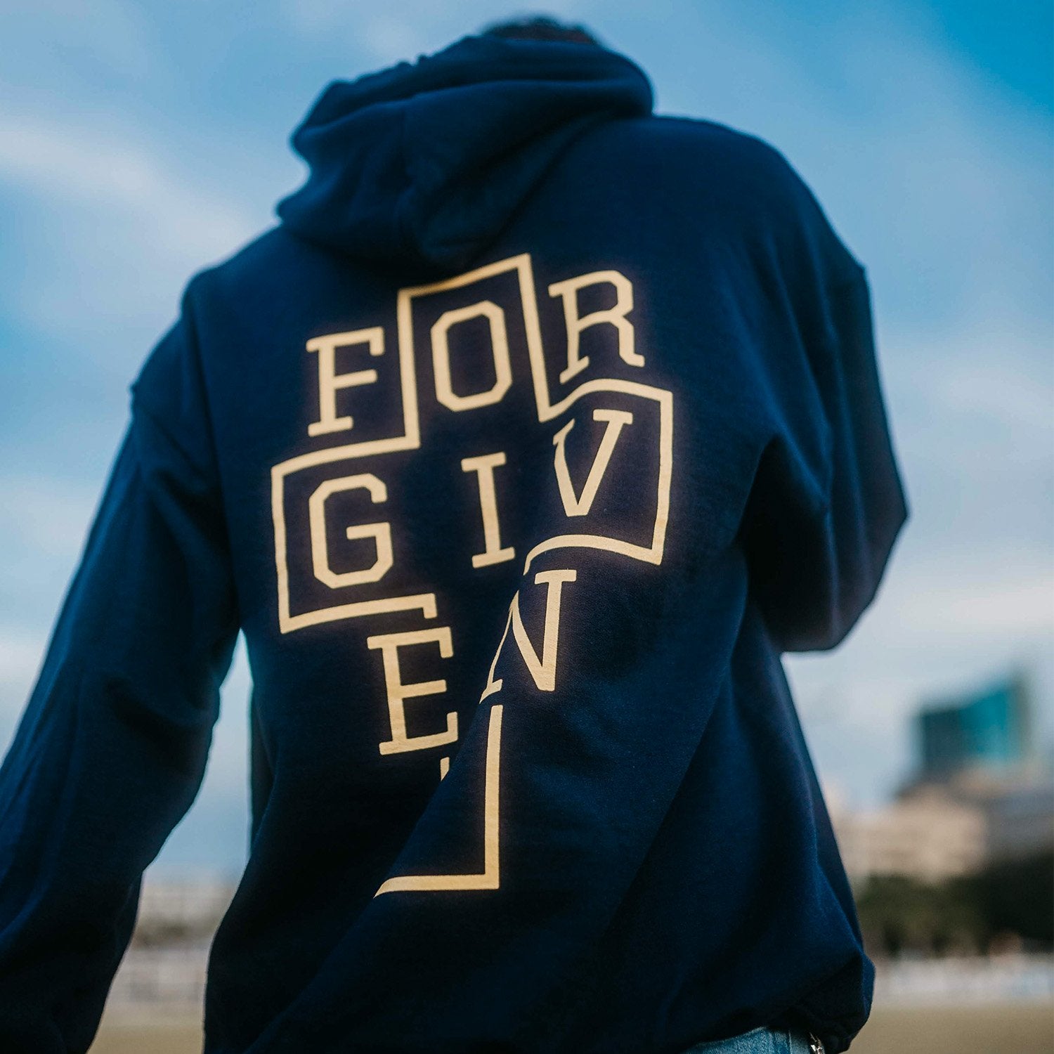 HGA Forgiven Navy Hoodie