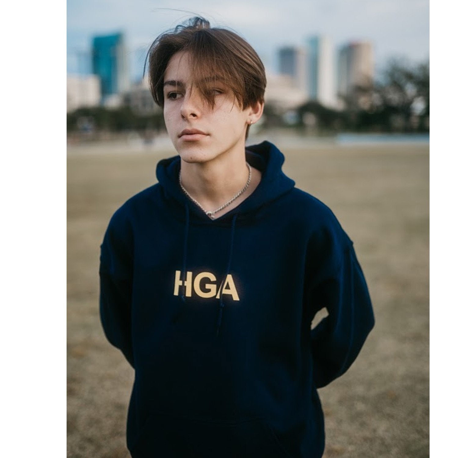 HGA Forgiven Navy Hoodie