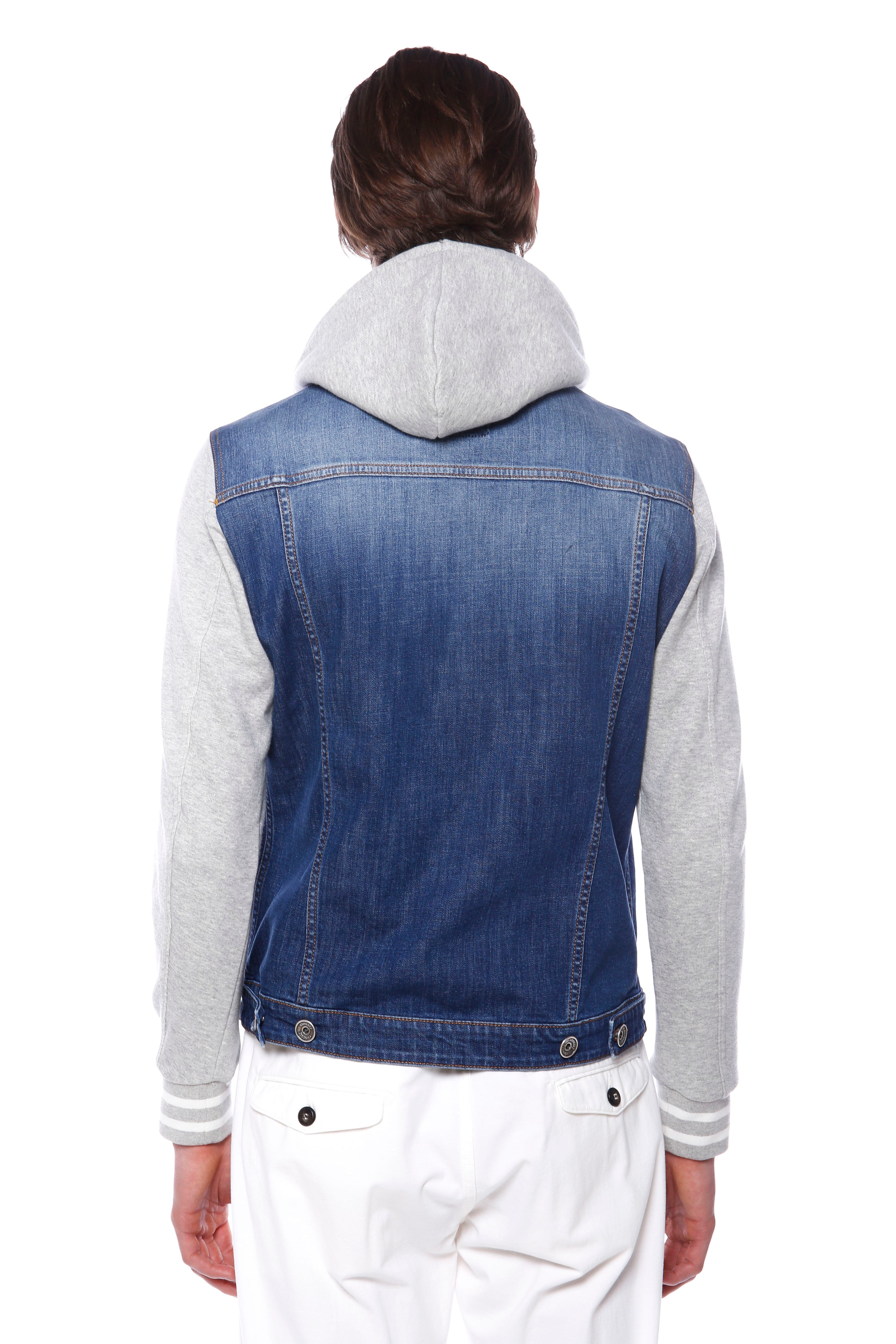 Hooded Denim Jacket