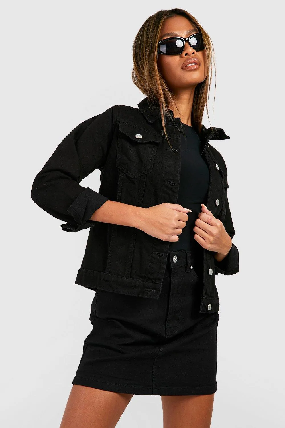 Jackets & Coats | Denim Western Jacket | boohoo