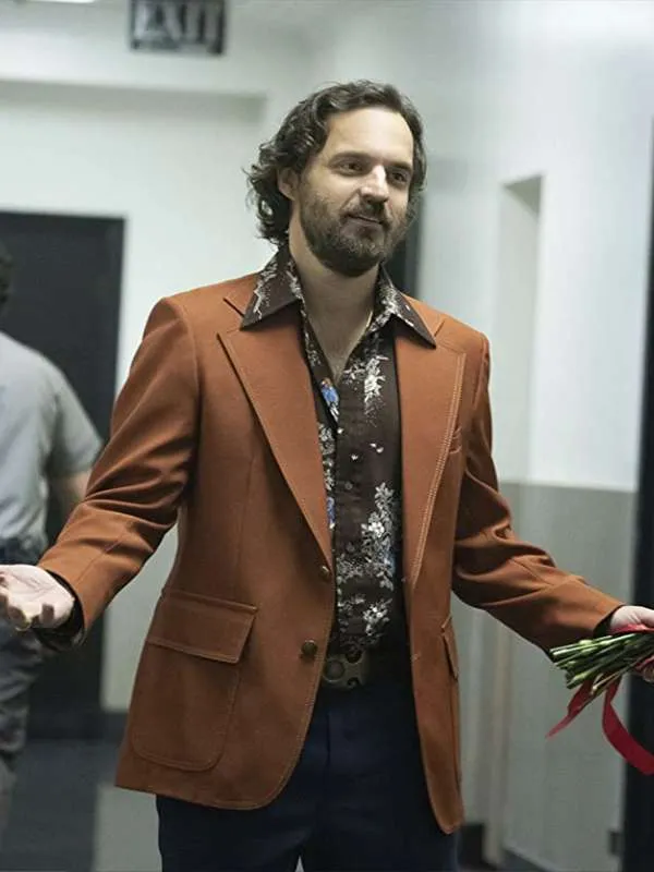 Jake Johnson Minx Brown Blazer - New American Jackets