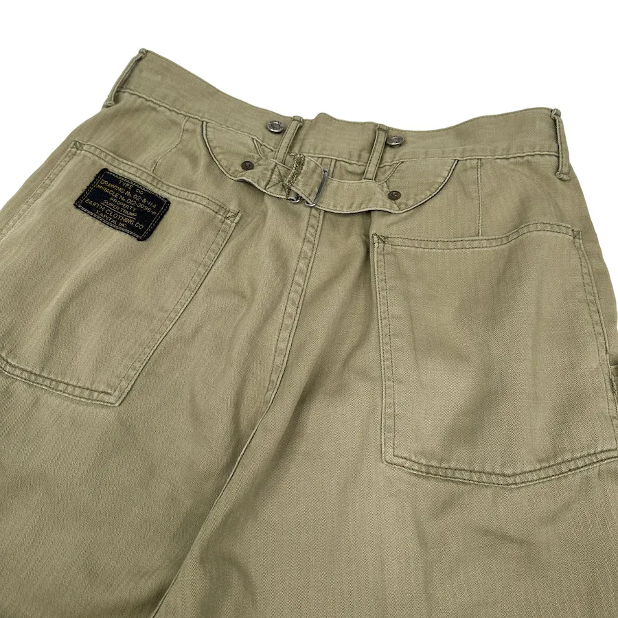 KAPITAL DOUBLE MULTI POCKET FATIGUE PANTS