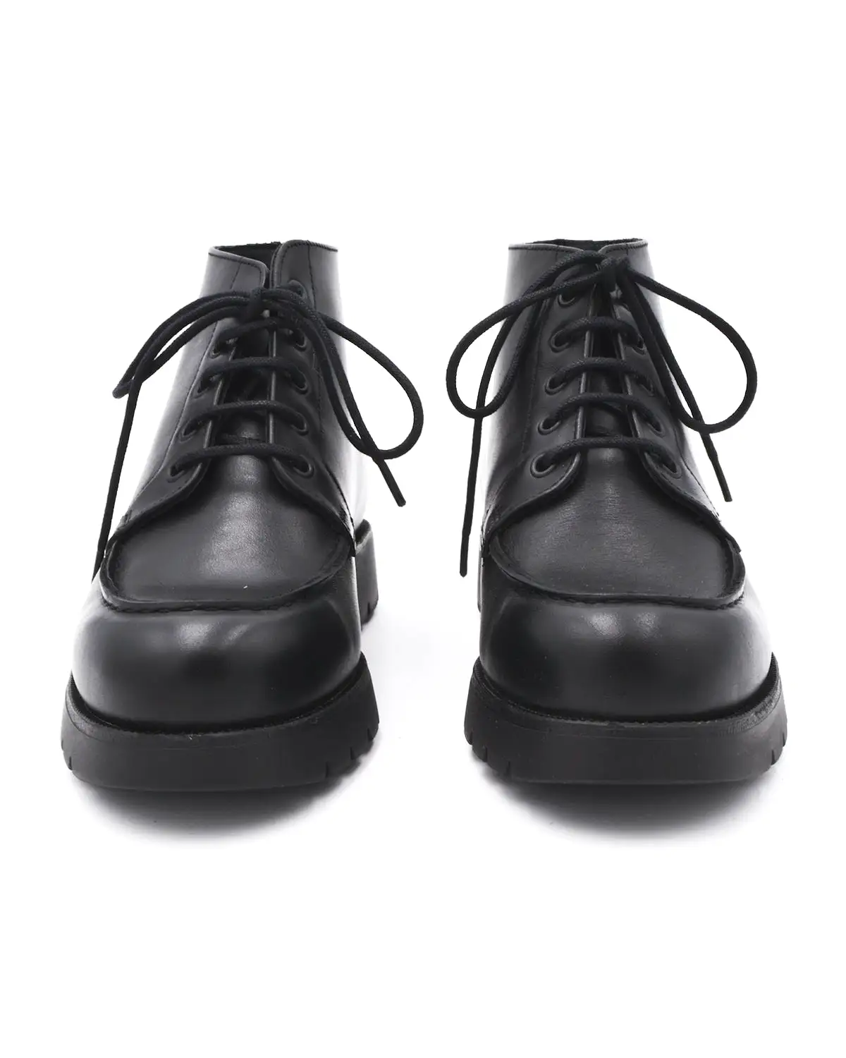 Kleman Black Oxal Lace Up Boot