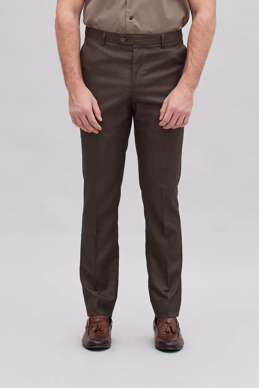 Kobayashi Umber Suit Pants