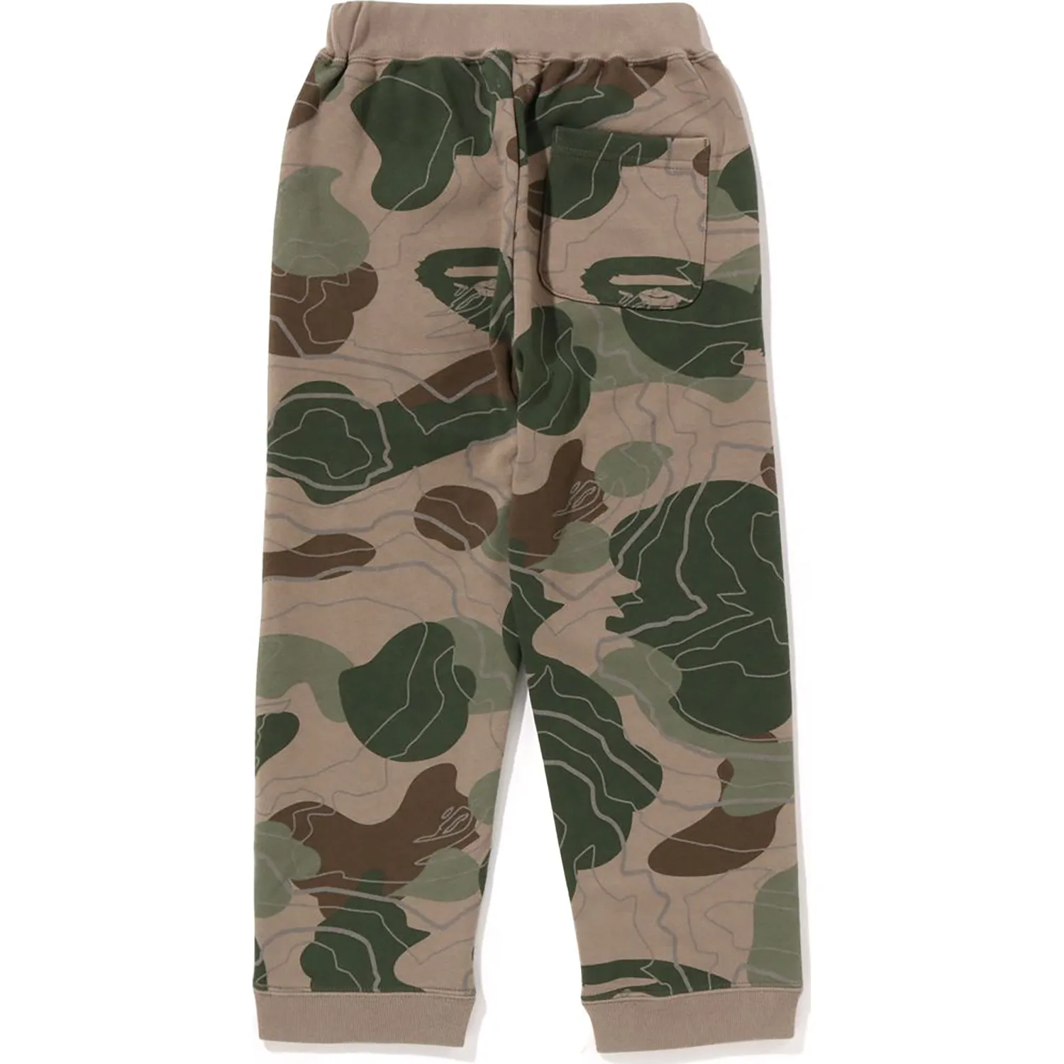 LAYERED CAMO SHARK SWEAT PANTS KIDS